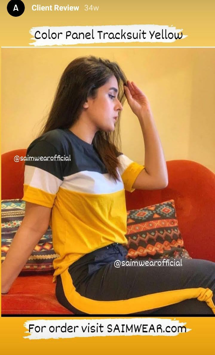 Color Panel Summer Tracksuit