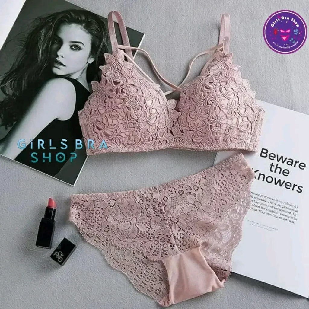 50% OFF SALE LIVE NOW | PACK OF 2 IMPORTED FANCY FLORAL COMFORTABLE BRA