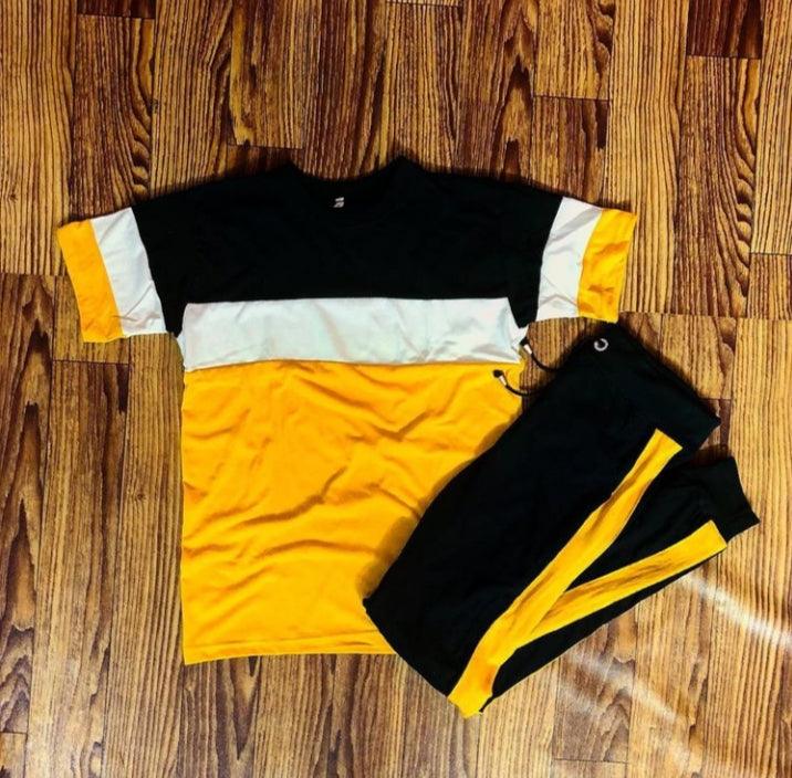 Color Panel Summer Tracksuit