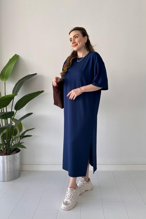 Casual Modal Drop Shoulder Dress