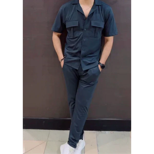 2 Pcs Collar Style Tracksuit LI-15