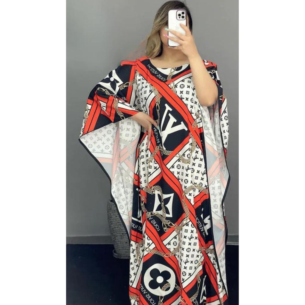 Long Artistic Shamoz Silk Kaftaan