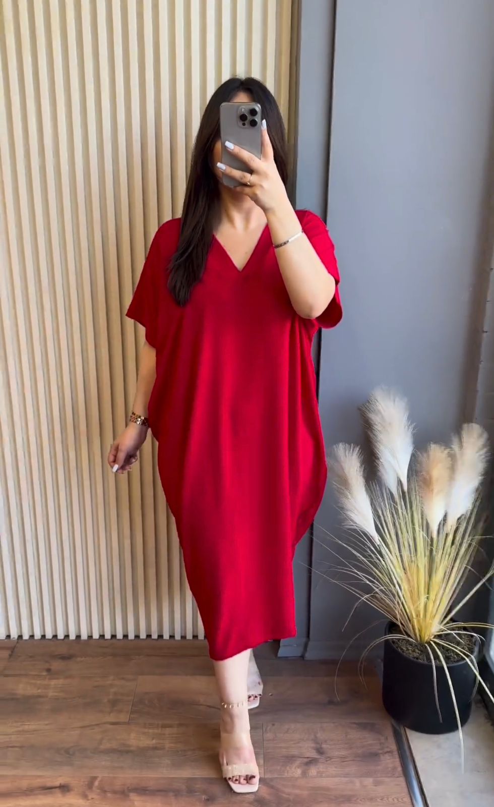 V Neck Comfortable Long Top