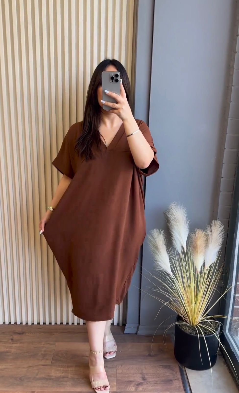 V Neck Comfortable Long Top