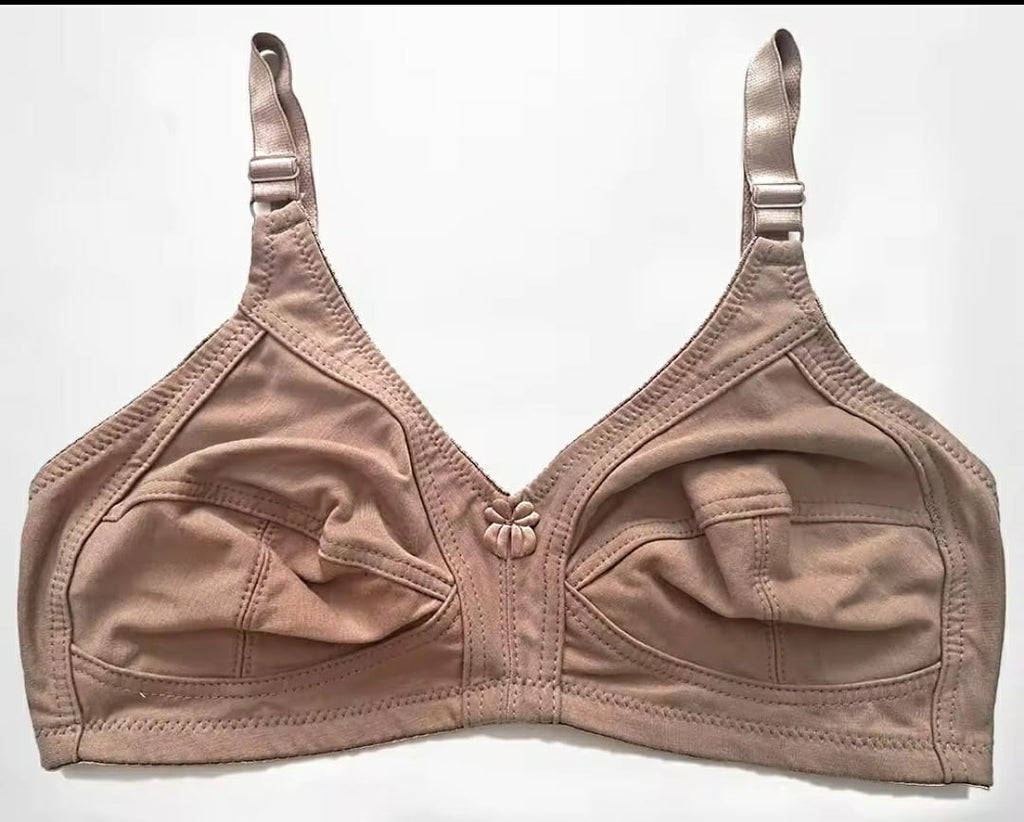 FLAT 50% OFF SALE LIVE NOW | PACK OF 2 IMPORTED PURE STRETCHABLE COTTON BRA