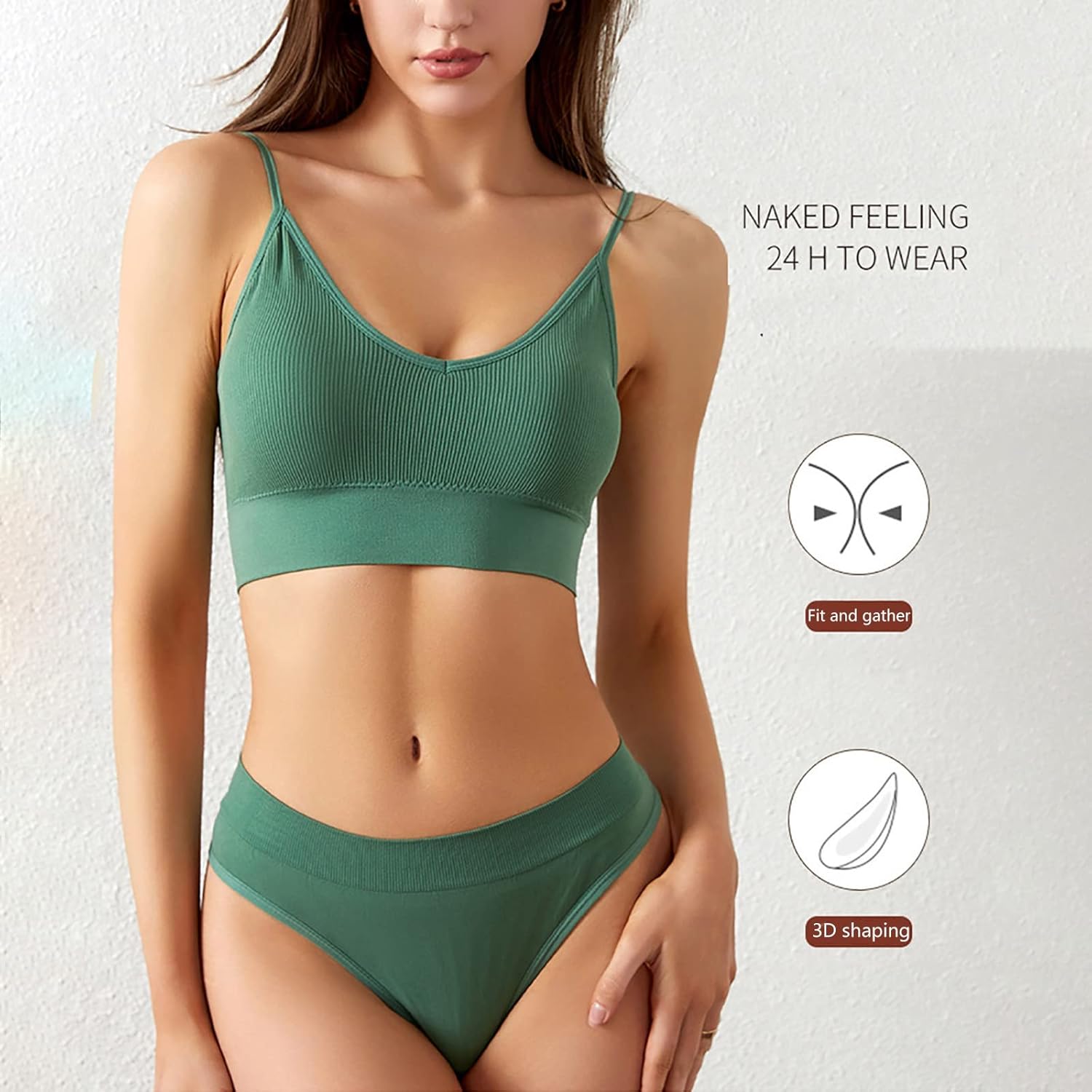 50% OFF SALE | PACK OF 3 IMPORTED CAMI / SPORTS BRA COMFORTABLE AND BREATHABLE STUFF