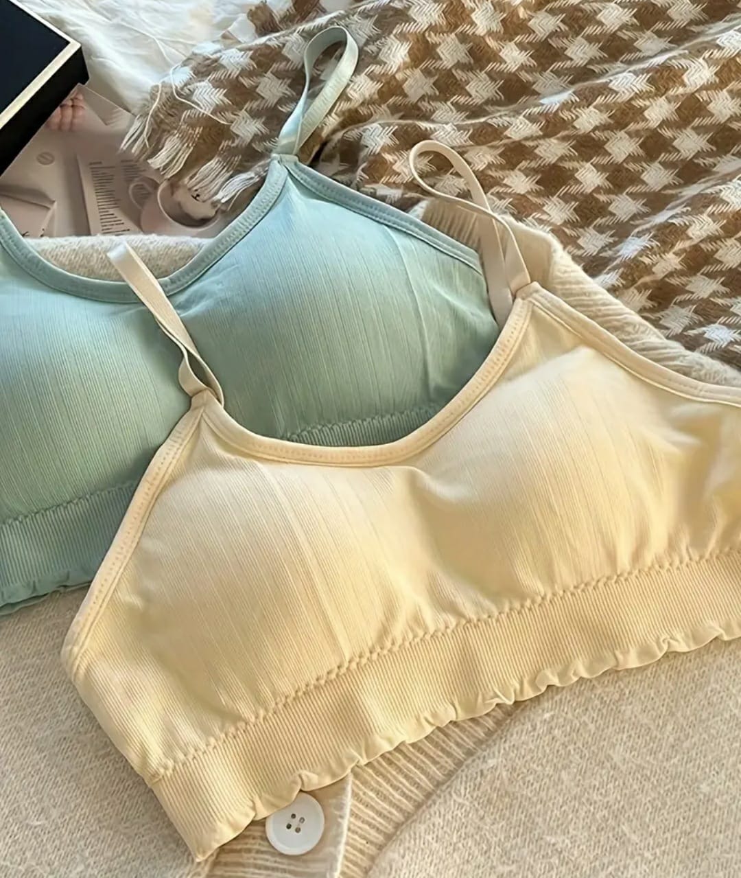 50% OFF SALE LIVE NOW | PACK OF 2 IMPORTED SPORTS FREE SIZE COMFORTABLE BRA