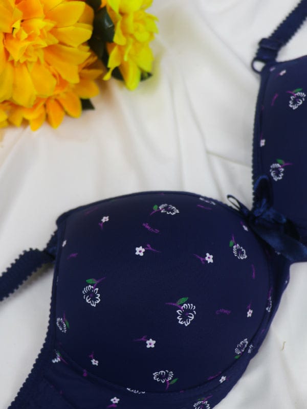PACK OF 2 PREMIUM IMPORTED LOVE PRINTED SINGLE PADDED PUSHUP BRA | FREE HOME DELIVERY