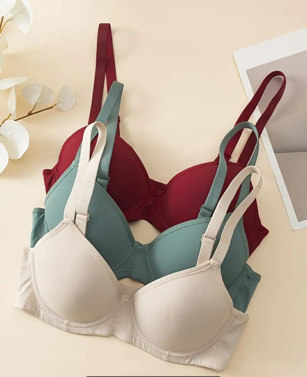 PACK OF 2 PREMIUM IMPORTED PADDED PUSHUP BRA