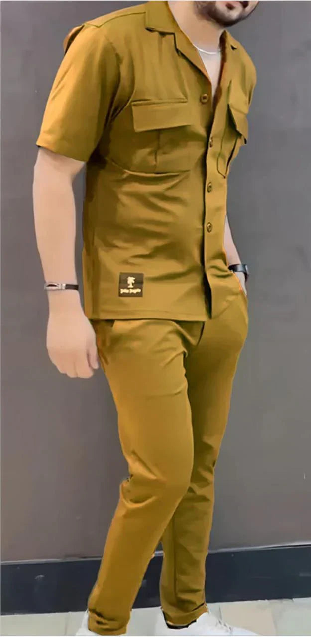 2 Pcs Collar Style Tracksuit LI-15