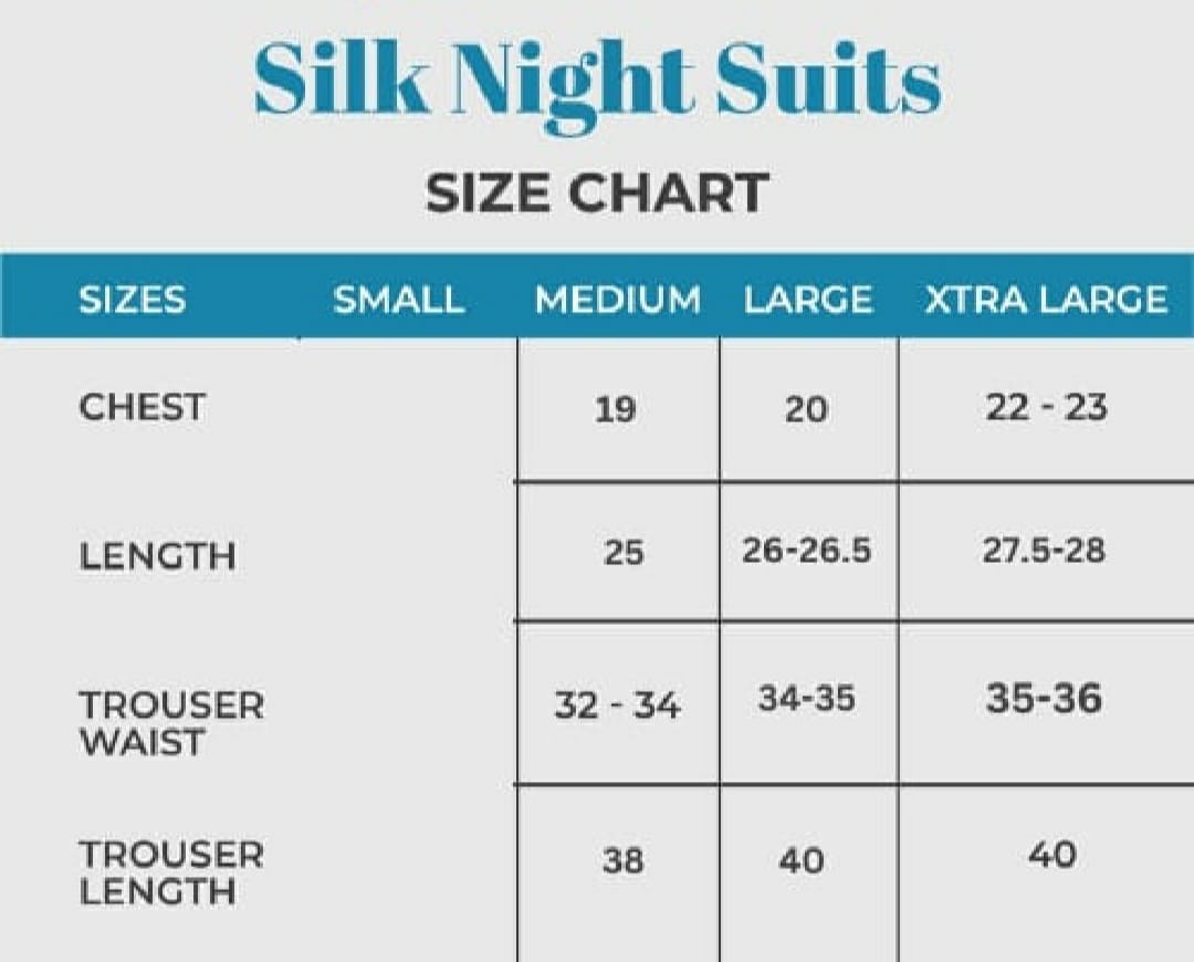 Elegant Silk Ladies Night Suit - Shirt and Trouser Sleepwear Set for Women
