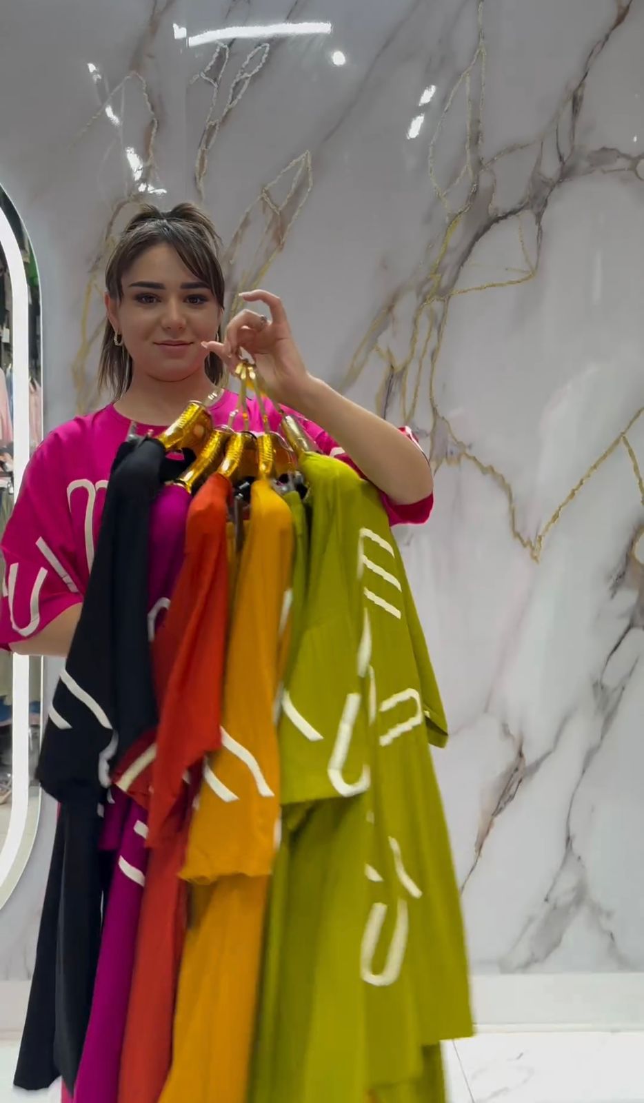 Drop Shoulder Printed Co Ord Set