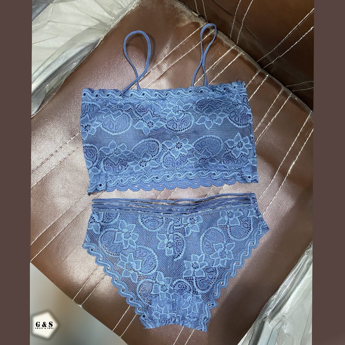 Pack Of 3 Stylish Bralette With Panties Set