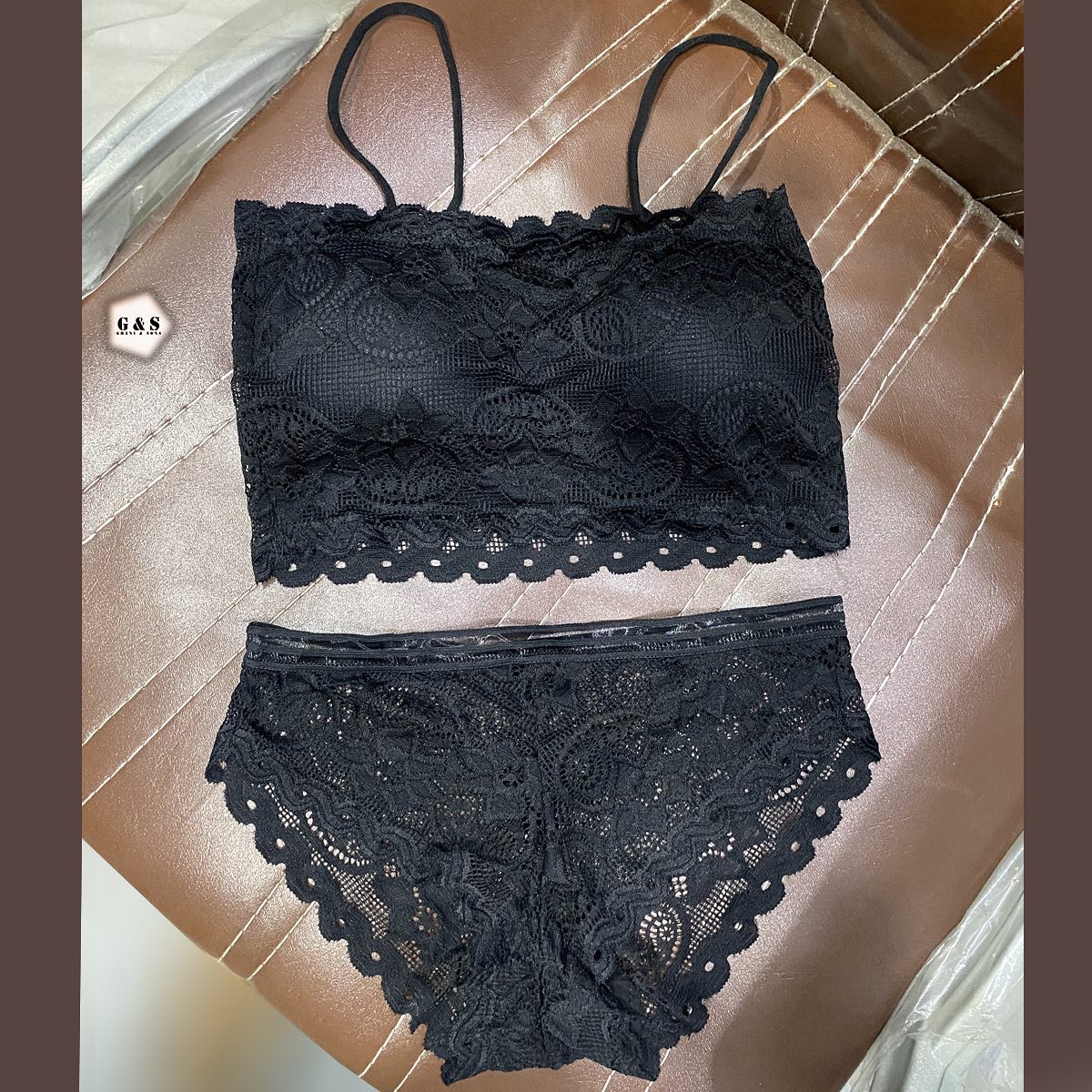 Pack Of 3 Stylish Bralette With Panties Set