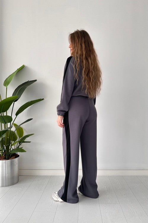 Zipper Panel Tracksuit