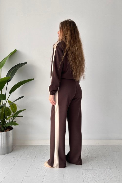 Zipper Panel Tracksuit