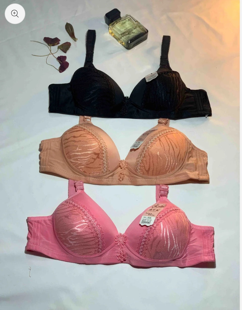 50% OFF SALE | PACK OF 5 IMPORTED SUMMER  PADDED BRA | FREE HOME DELIVERY